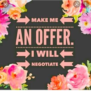 On any EUC Items! All NWT items are already discounted!